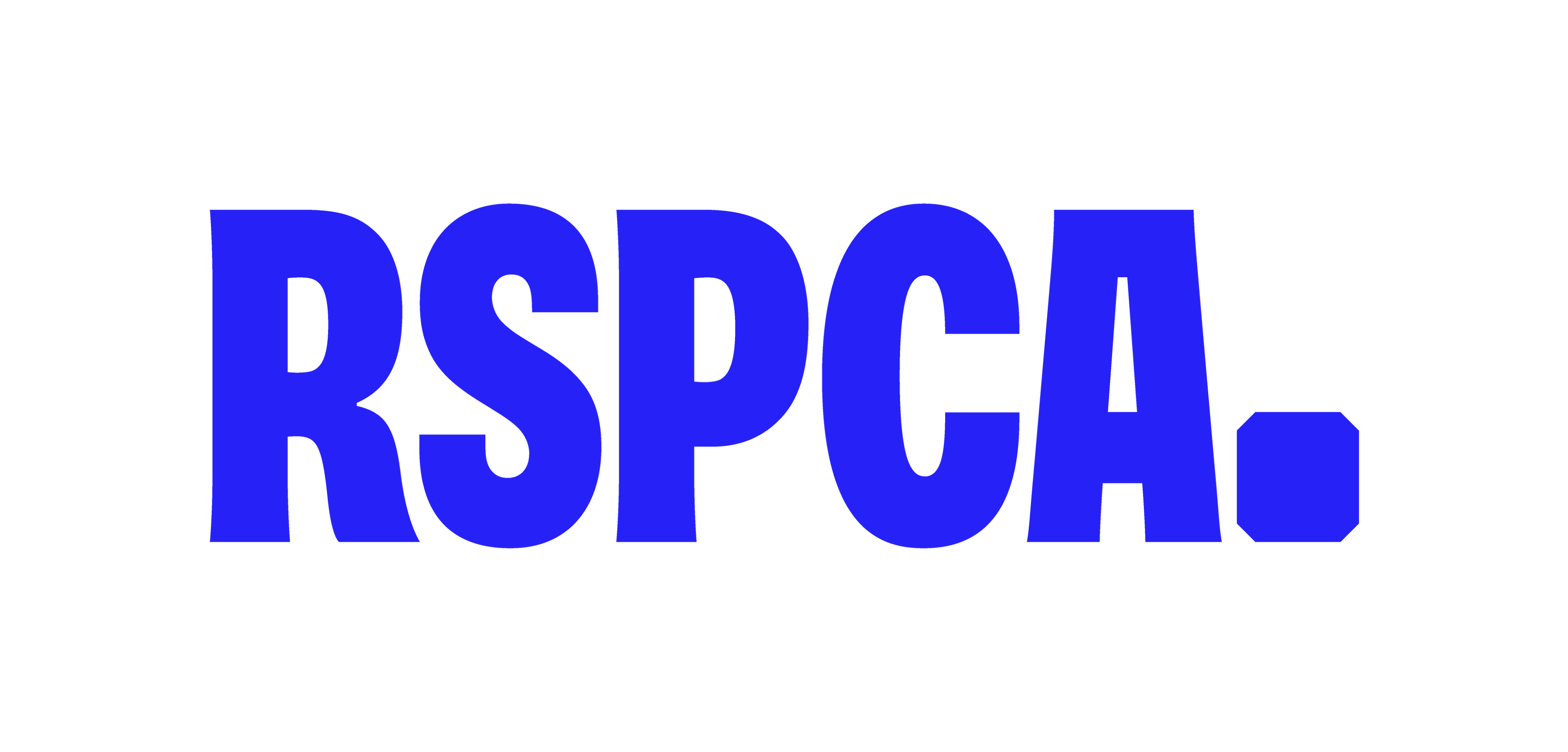 RSPCA Punctuation Logo Non Reg Trademark Blue on Cream RGB